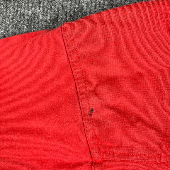 Pro Player Nebraska Cornhuskers Polo Shirt Mens Large Red Cotton Casual - Picture 7 of 9